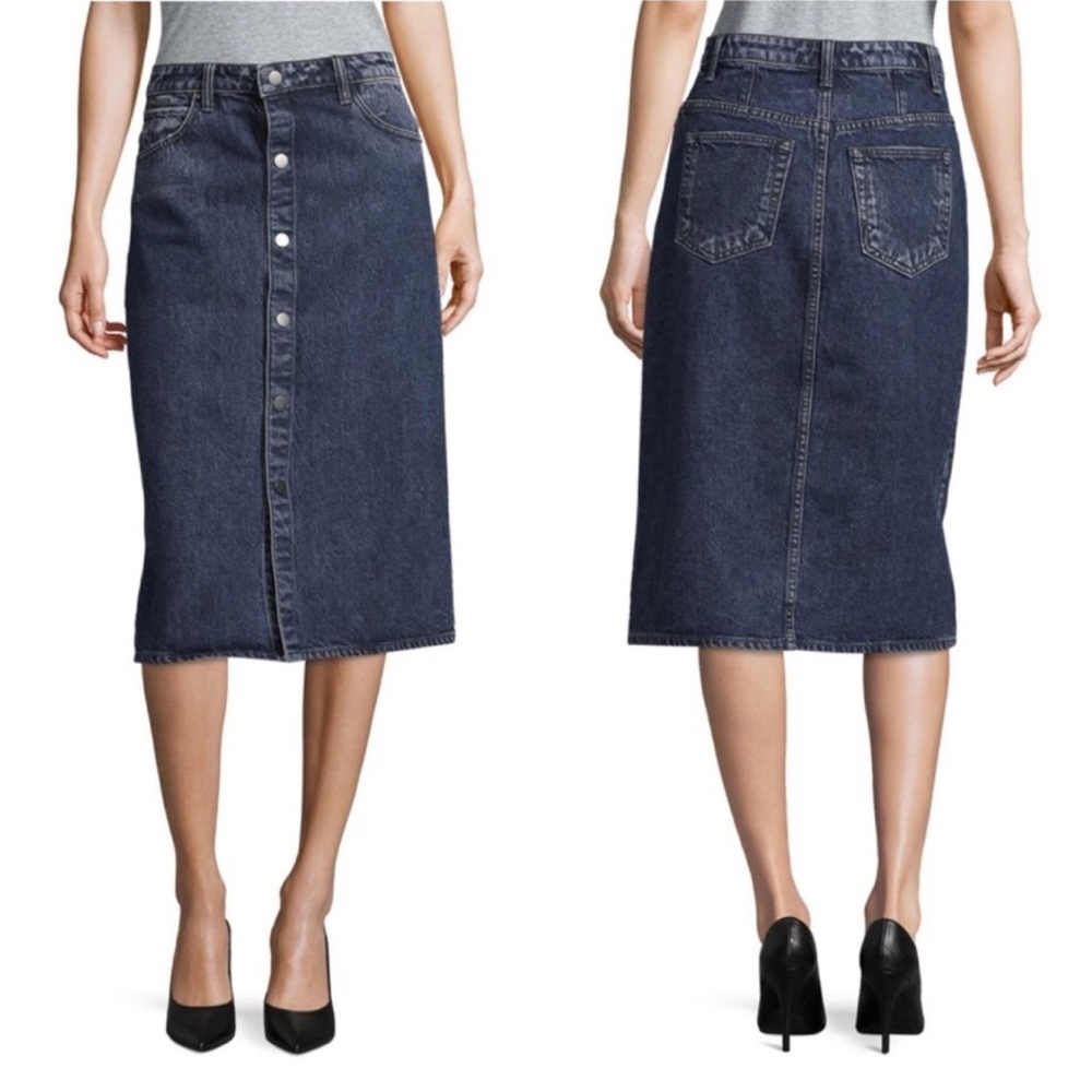 Helmut Lang Denim Skirt